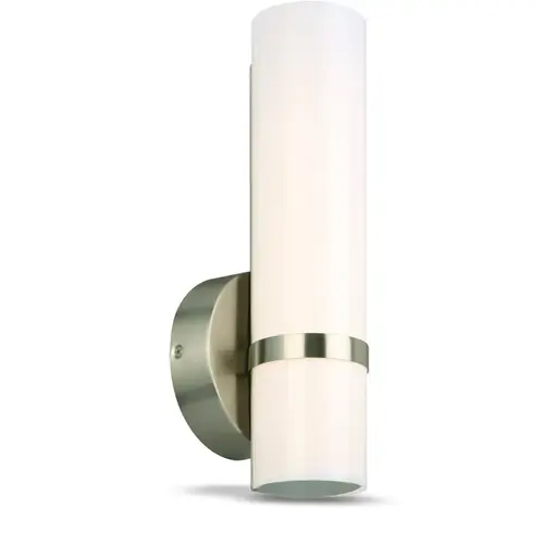 Fleming LED Vanity/Wall Fixture Satin Nickel Fleming LED Vanity/Wall Fixture Satin Nickel