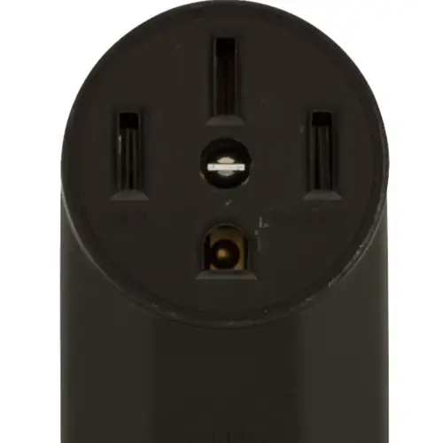 Eaton 50A 125/250V Commercial Black Surface Mount 4-Wire Range Receptacle Eaton 50A 125/250V Commercial Black Surface Mount 4-Wire Range Receptacle