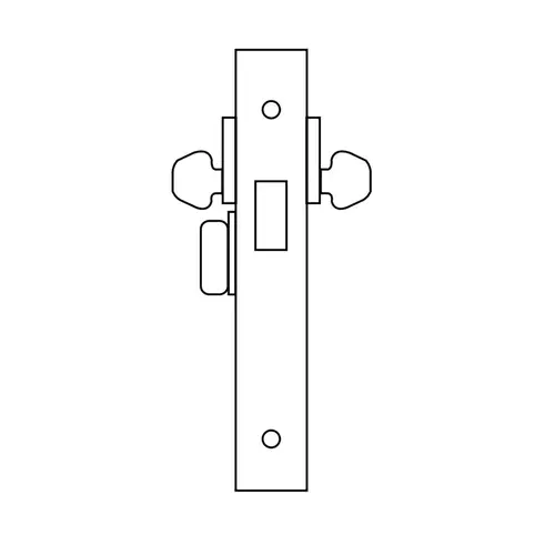 Mortise Lock Satin Nickel Plated Clear Coated Mortise Lock Satin Nickel Plated Clear Coated