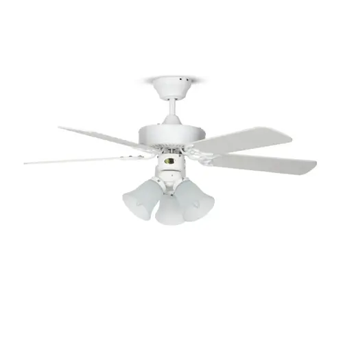 42" 5-Blade Dual Mount Fan with LED Light Kit White 42" 5-Blade Dual Mount Fan with LED Light Kit White
