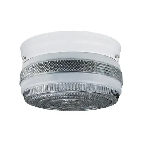 8" Kitchen Drum Fixture White Trim 8" Kitchen Drum Fixture White Trim