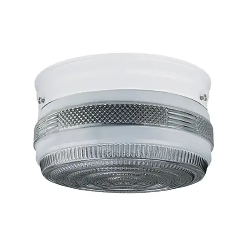 10" Kitchen Drum Fixture White Trim 10" Kitchen Drum Fixture White Trim