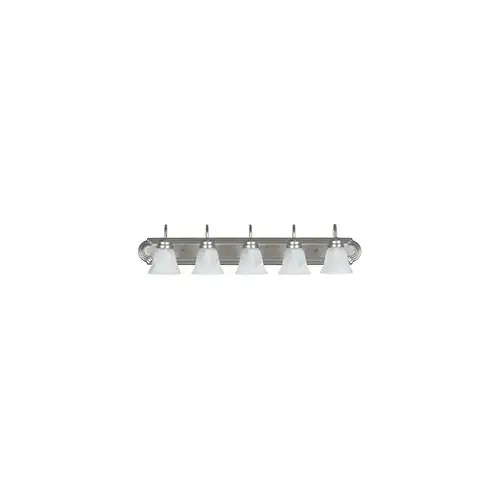 36" 5-Light Satin Nickel Vanity fixture 36" 5-Light Satin Nickel Vanity fixture