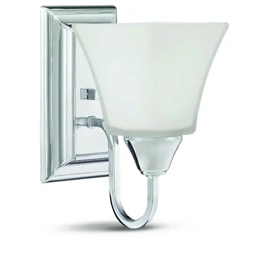 Lexington Square 1-Light Wall Fixture Chrome Lexington Square 1-Light Wall Fixture Chrome