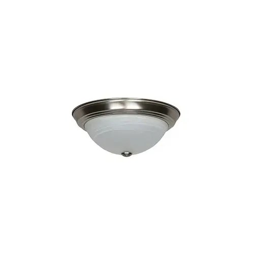 13" LED Dome Ceiling Fixture Satin Nickel 13" LED Dome Ceiling Fixture Satin Nickel
