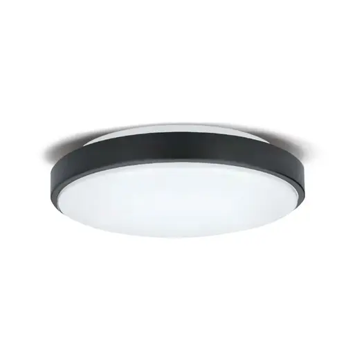 14" LED Flush Mount Fixture - Black 14" LED Flush Mount Fixture - Black