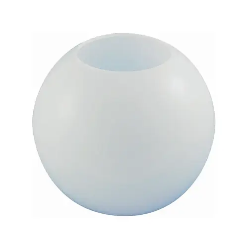 12" White Flush Mount Acrylic Globe 12" White Flush Mount Acrylic Globe