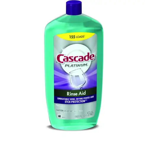 Cascade Platinum Rinse Aid Dish Drying Agent, 16 oz Cascade Platinum Rinse Aid Dish Drying Agent, 16 oz