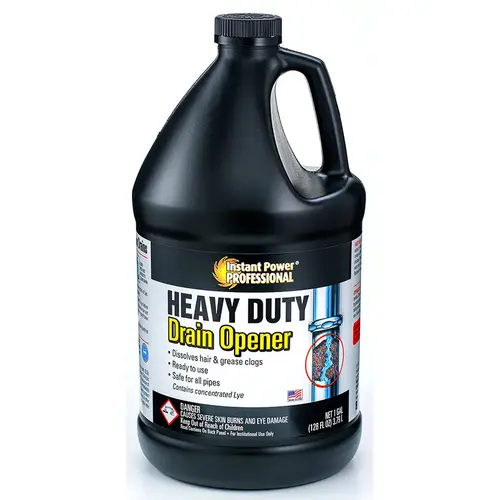 IP Pro Heavy Duty Drain Opener 1 Gallon Bottle IP Pro Heavy Duty Drain Opener 1 Gallon Bottle