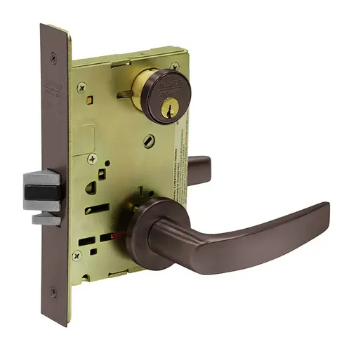 8200 Series 8204 Storeroom/Closet Lockset Oil Rubbed Dark Bronze 8200 Series 8204 Storeroom/Closet Lockset Oil Rubbed Dark Bronze