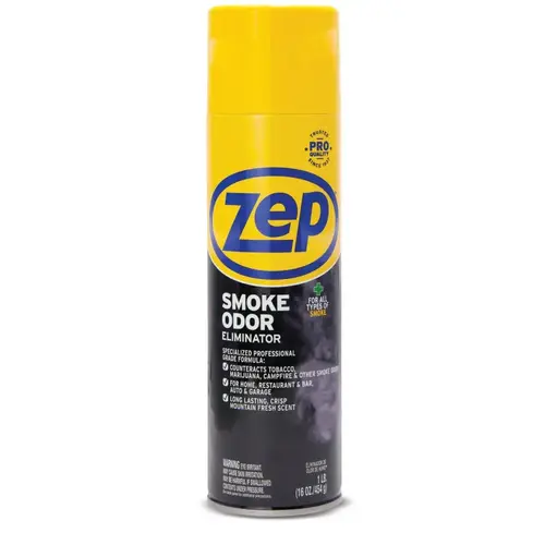 Zep Smoke Odor Eliminator, 16 oz Aerosol Zep Smoke Odor Eliminator, 16 oz Aerosol