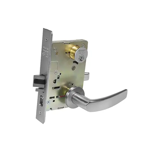 8200 Series 8255 Office/Entry Lockset Satin Chrome 8200 Series 8255 Office/Entry Lockset Satin Chrome