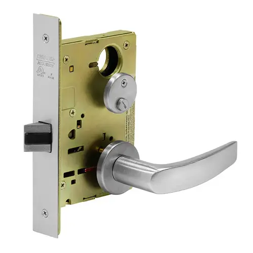 8200 Series 8265 Privacy/Bedroom/Bath Lock Satin Chrome 8200 Series 8265 Privacy/Bedroom/Bath Lock Satin Chrome