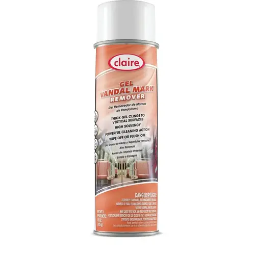 Claire Gel Vandal and Graffiti Remover 15 oz Aerosol Claire Gel Vandal and Graffiti Remover 15 oz Aerosol