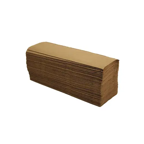Right Choice Multifold Paper Towels -100% Recycled Brown - pack of 16 Right Choice Multifold Paper Towels -100% Recycled Brown - pack of 16