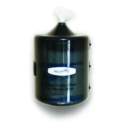 Wipe-a-Way Black Wall-Mount Dispenser Black Dispenser Wipe-a-Way Black Wall-Mount Dispenser Black Dispenser