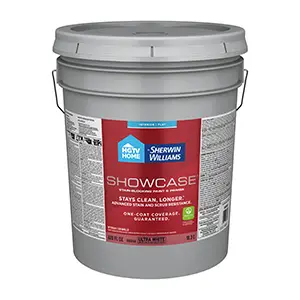 HGTV Home by Sherwin-Williams Showcase Interior Paint Flat/Matte Ultra White/Base A Five Gallons SW9063 811022SW9063