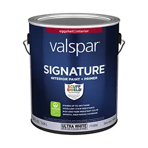 Valspar Signature Interior Paint Eggshell Ultra White/Base A One Gallon 2008-6B 8110392008-6B Valspar Signature Interior Paint Eggshell Ultra White/Base A One Gallon 2008-6B 8110392008-6B