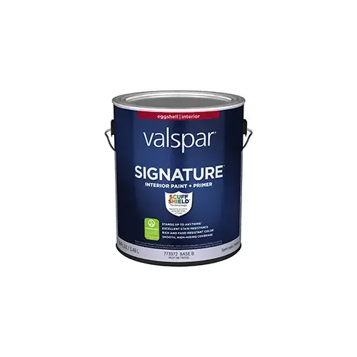 Valspar Signature Interior Paint Eggshell Base B One Gallon 1002-1C Valspar Signature Interior Paint Eggshell Base B One Gallon 1002-1C