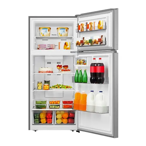 Hisense 18 cu ft Silver Top Mount Refrigerator Hisense 18 cu ft Silver Top Mount Refrigerator