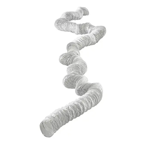 4-in x 50-Ft White Flexible Vinyl Ducting 4-in x 50-Ft White Flexible Vinyl Ducting