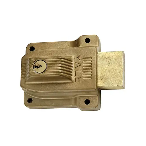 Double Cylinder Auxiliary Deadbolt w/Flat Strike Double Cylinder Auxiliary Deadbolt w/Flat Strike