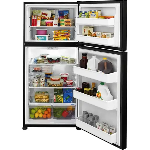 Frigidaire Black 18.0 Cu Ft Top Freezer Refrigerator Frigidaire Black 18.0 Cu Ft Top Freezer Refrigerator