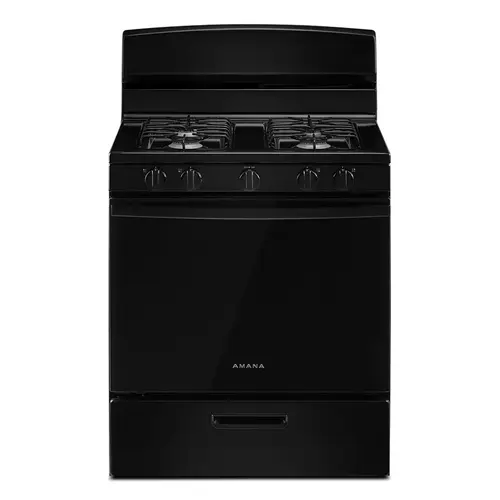 Amana Black 5.1 cu ft Gas Range Amana Black 5.1 cu ft Gas Range