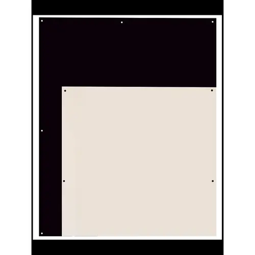 Black/Bisque Reversible Back Splash Black/Bisque Reversible Back Splash