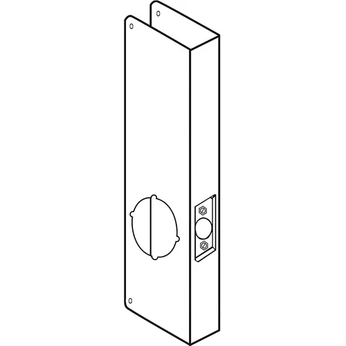 Wrap Around Plates Dark Oxidized Satin Bronze Oil Rubbed