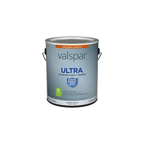 Valspar Ultra Interior Paint Semi-Gloss Base B One Gallon 3001-4A Valspar Ultra Interior Paint Semi-Gloss Base B One Gallon 3001-4A