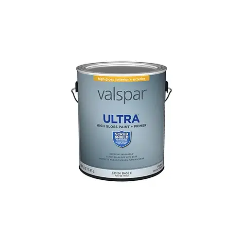 Valspar Ultra Interior Paint High-Gloss Base C One Gallon HGSW6557 Valspar Ultra Interior Paint High-Gloss Base C One Gallon HGSW6557