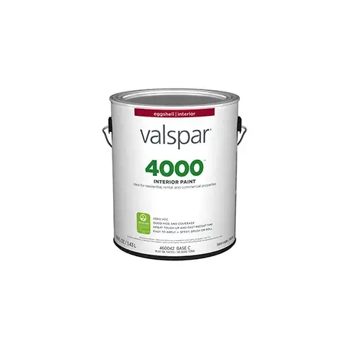 Valspar 4000 Interior Paint Eggshell Base C/Neutral One Gallon 2006-7B Valspar 4000 Interior Paint Eggshell Base C/Neutral One Gallon 2006-7B