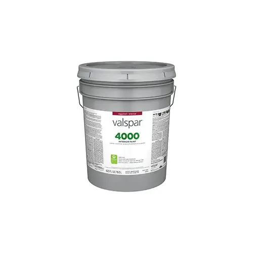 Valspar 4000 Interior Paint Eggshell White Base/Pastel Five Gallons 2002-8A Valspar 4000 Interior Paint Eggshell White Base/Pastel Five Gallons 2002-8A