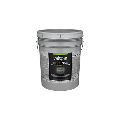 Valspar Defense Exterior Paint Satin Base 4 Five Gallons 1011-6 Valspar Defense Exterior Paint Satin Base 4 Five Gallons 1011-6