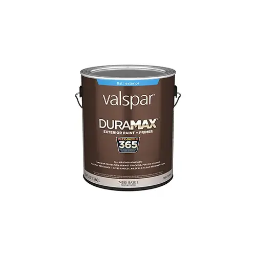 Valspar Duramax Exterior Paint Flat/Matte Base 2 One Gallon 3003-4A Valspar Duramax Exterior Paint Flat/Matte Base 2 One Gallon 3003-4A