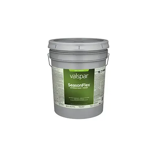Valspar Seasonflex Exterior Paint Satin Tint Base 4 Five Gallons SW6166 Valspar Seasonflex Exterior Paint Satin Tint Base 4 Five Gallons SW6166