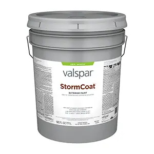 Valspar Stormcoat Exterior Paint Satin Base 4/Neutral Five Gallons SW7685 811566SW7685