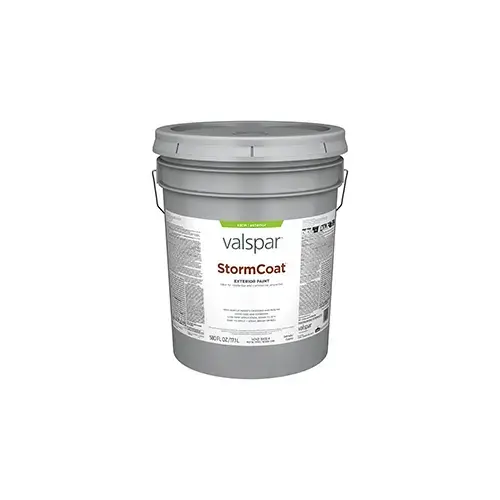 Valspar Stormcoat Exterior Paint Satin Base 4/Neutral Five Gallons 1004-3A Valspar Stormcoat Exterior Paint Satin Base 4/Neutral Five Gallons 1004-3A