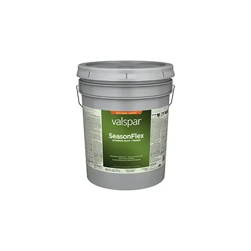 Valspar Seasonflex Exterior Paint Semi-Gloss Tint Base 4 Five Gallons HGSW2244 Valspar Seasonflex Exterior Paint Semi-Gloss Tint Base 4 Five Gallons HGSW2244