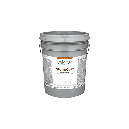 Valspar Stormcoat Exterior Paint Semi-Gloss White Base/Pastel Five Gallons 3005-4A Valspar Stormcoat Exterior Paint Semi-Gloss White Base/Pastel Five Gallons 3005-4A