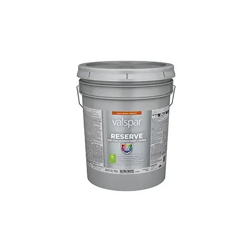 Valspar Reserve Interior Paint Semi-Gloss Ultra White Five Gallons 3003-2B Valspar Reserve Interior Paint Semi-Gloss Ultra White Five Gallons 3003-2B