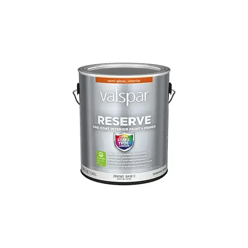 Valspar Reserve Interior Paint Semi-Gloss Base C One Gallon 2011-4 Valspar Reserve Interior Paint Semi-Gloss Base C One Gallon 2011-4