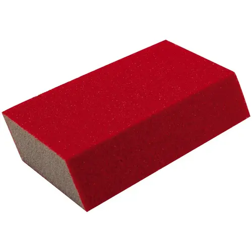 60 Grit Dual Angle Medium Sanding Sponge 3" X 5" 60 Grit Dual Angle Medium Sanding Sponge 3" X 5"