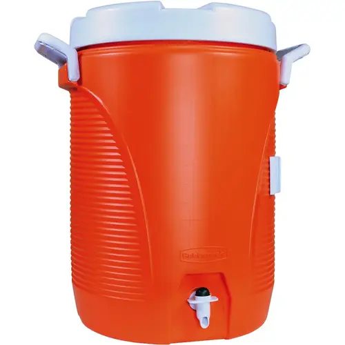 5-Gallon Orange Beverage Cooler 5-Gallon Orange Beverage Cooler