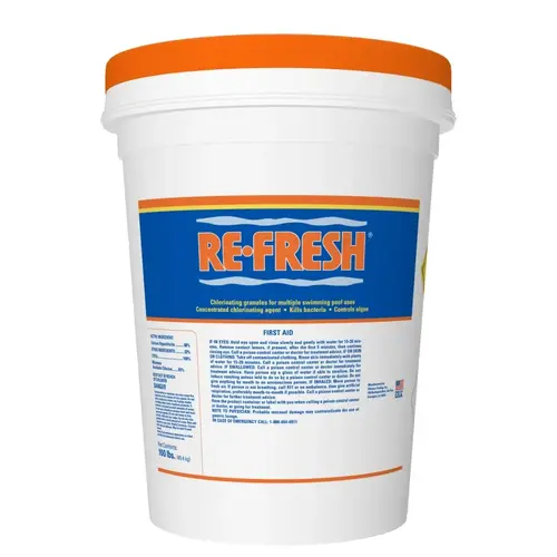 Refresh Calcium Hypochlorite Granular, 100-Lb Refresh Calcium Hypochlorite Granular, 100-Lb