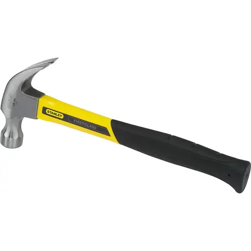Stanley Claw Hammer with Fiberglass Handle 16 oz Stanley Claw Hammer with Fiberglass Handle 16 oz