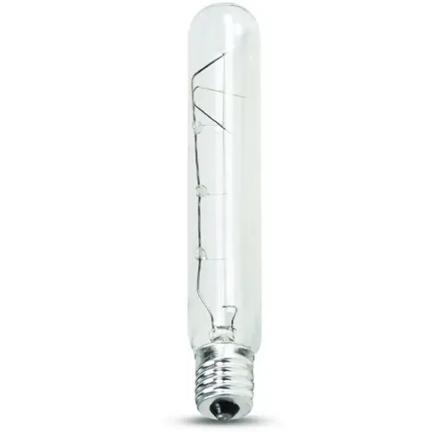 Feit 25W T6-1/2 Exit Sign Bulb Intermediate Base Clear Feit 25W T6-1/2 Exit Sign Bulb Intermediate Base Clear