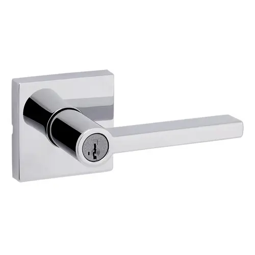 Kwikset Halifax SmartKey Entry Lever, Polished Chrome Kwikset Halifax SmartKey Entry Lever, Polished Chrome