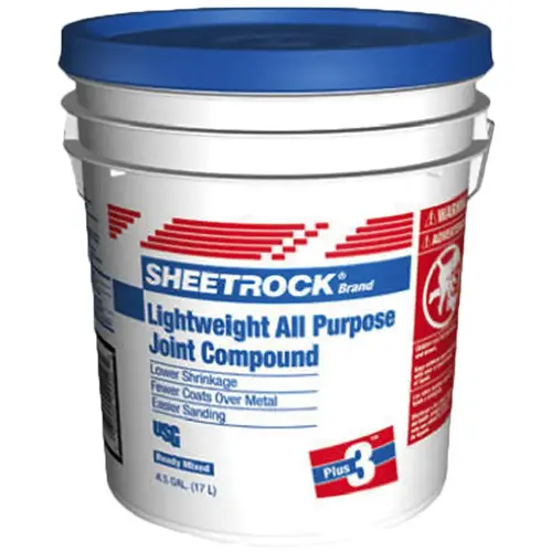 USG Sheetrock Plus 3 Lightweight Joint Compound 5-Gallon USG Sheetrock Plus 3 Lightweight Joint Compound 5-Gallon